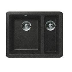 Zlewozmywak Pyramis CALTO 1 1/2B 55x43 nero 070006201